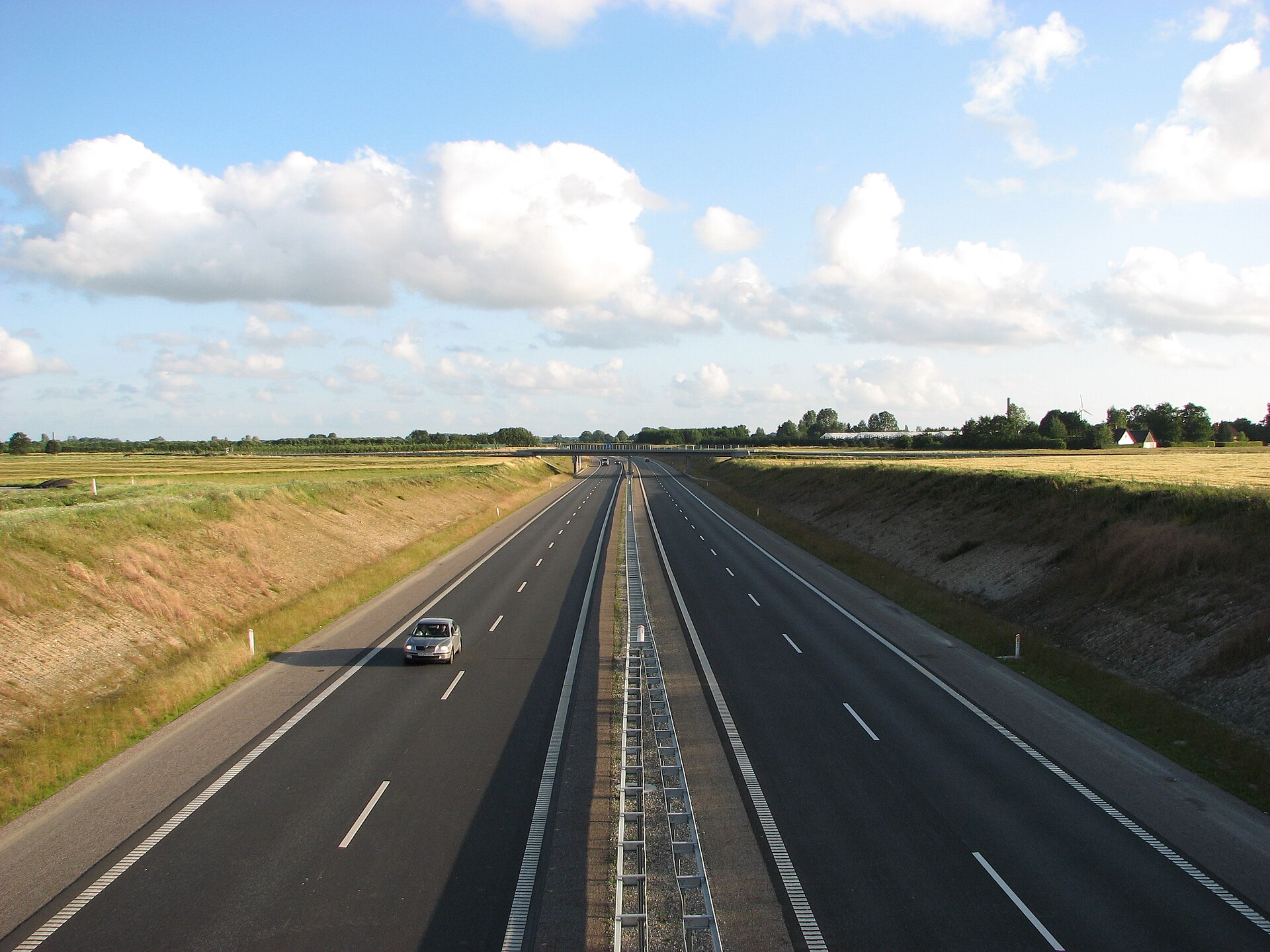 Danish national road 9 near Odense