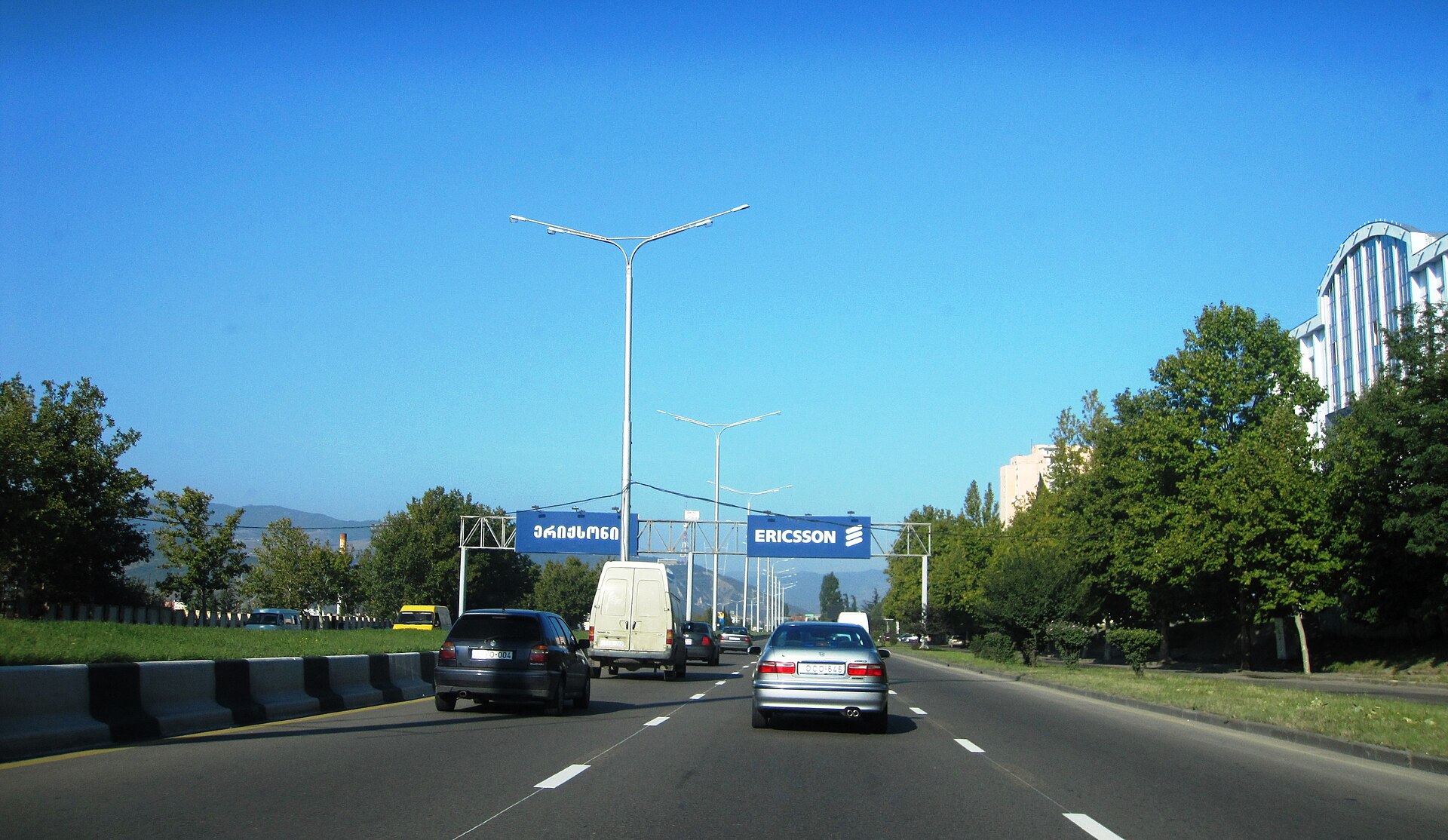 Kakheti Highway in Tbilisi, Georgia