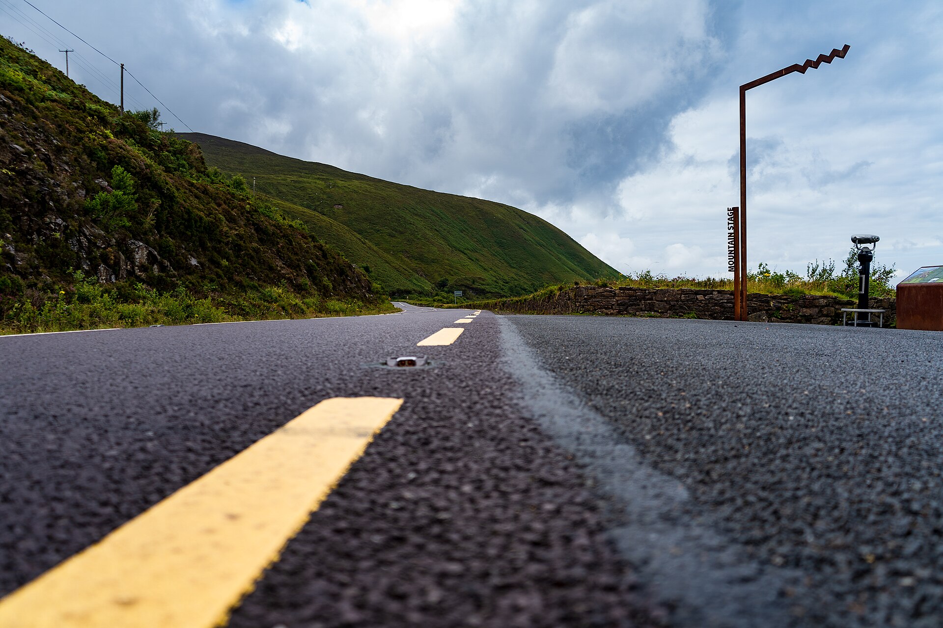 Wild Atlantic Way road in County Kerry
