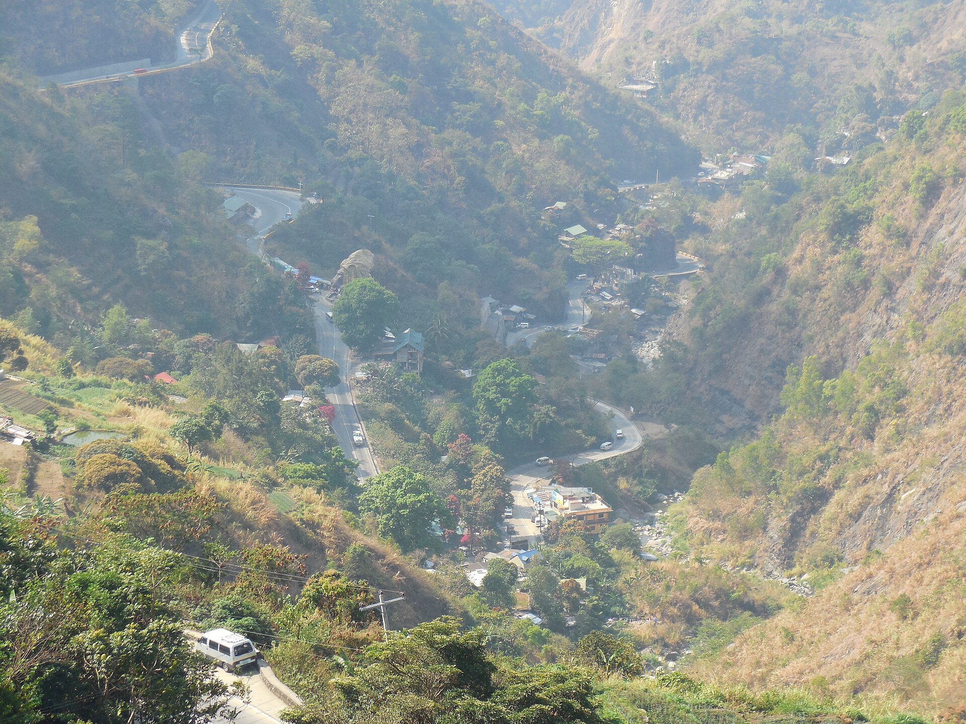 Kennon Road near Baguio City